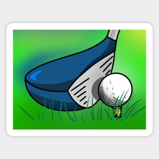 Fore! Sticker